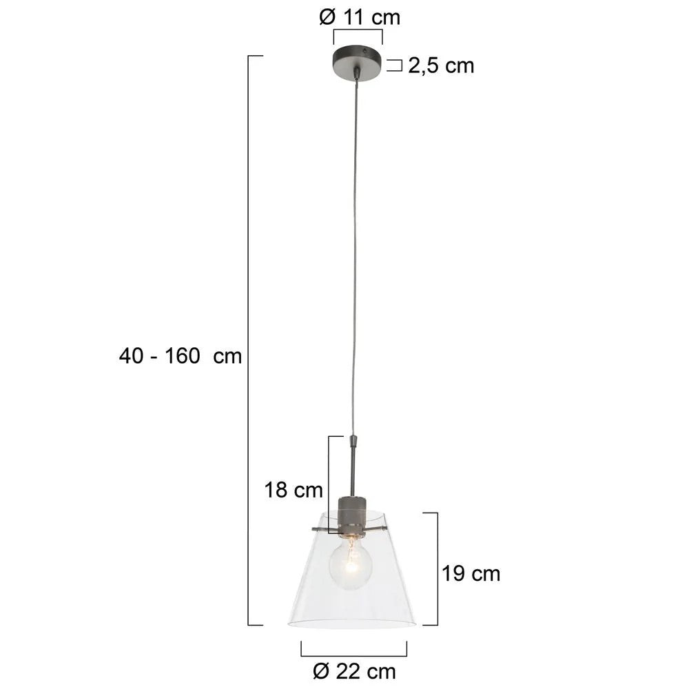 Glass Cloak Pendant Light