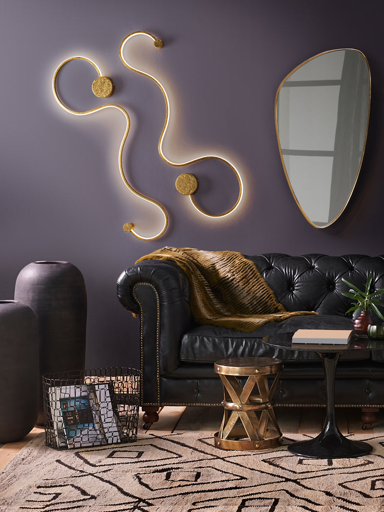 Grafos Large Wall Lamp Gold