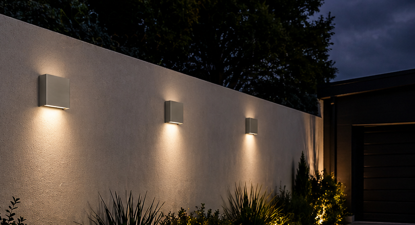 Nemesis Stainless Up/Down Outdoor Wall Light
