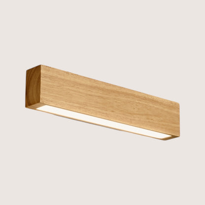 Craft Indoor Wall Light — Wood and Black