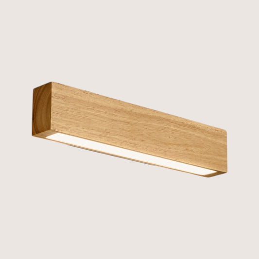 Craft Indoor Wall Light — Wood and Black