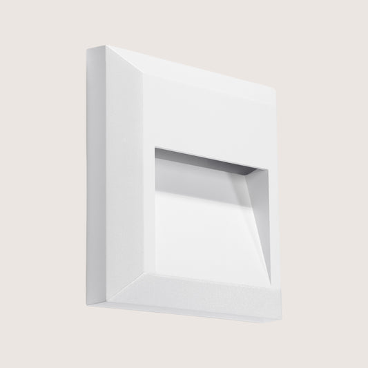 Kossel Square Outdoor LED Step Light — 125mm