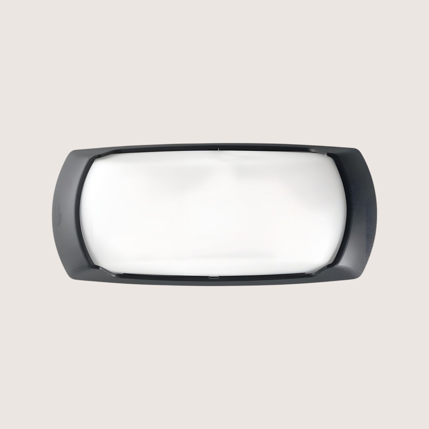 Francy Black Bulkhead Outdoor Wall Light