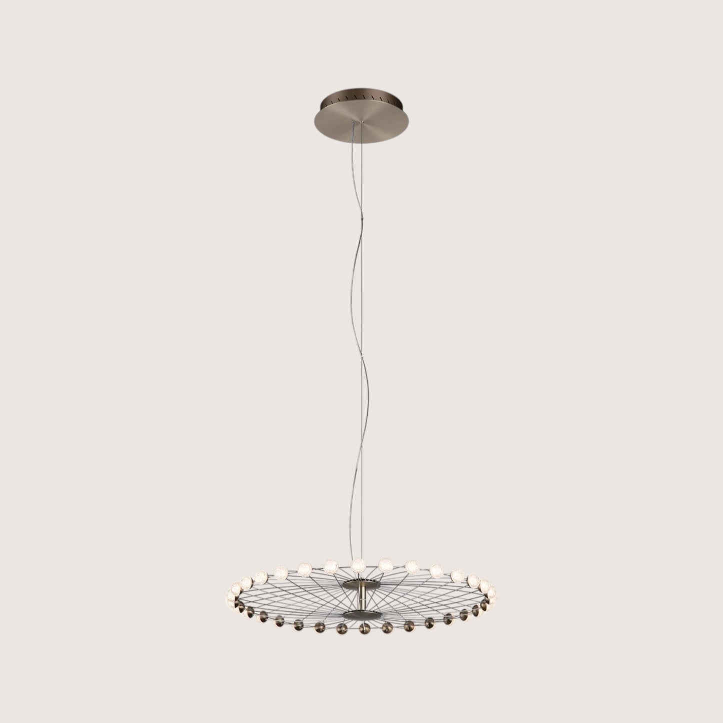 Wheel Pendant Light — 600mm, 750mm or 1000mm