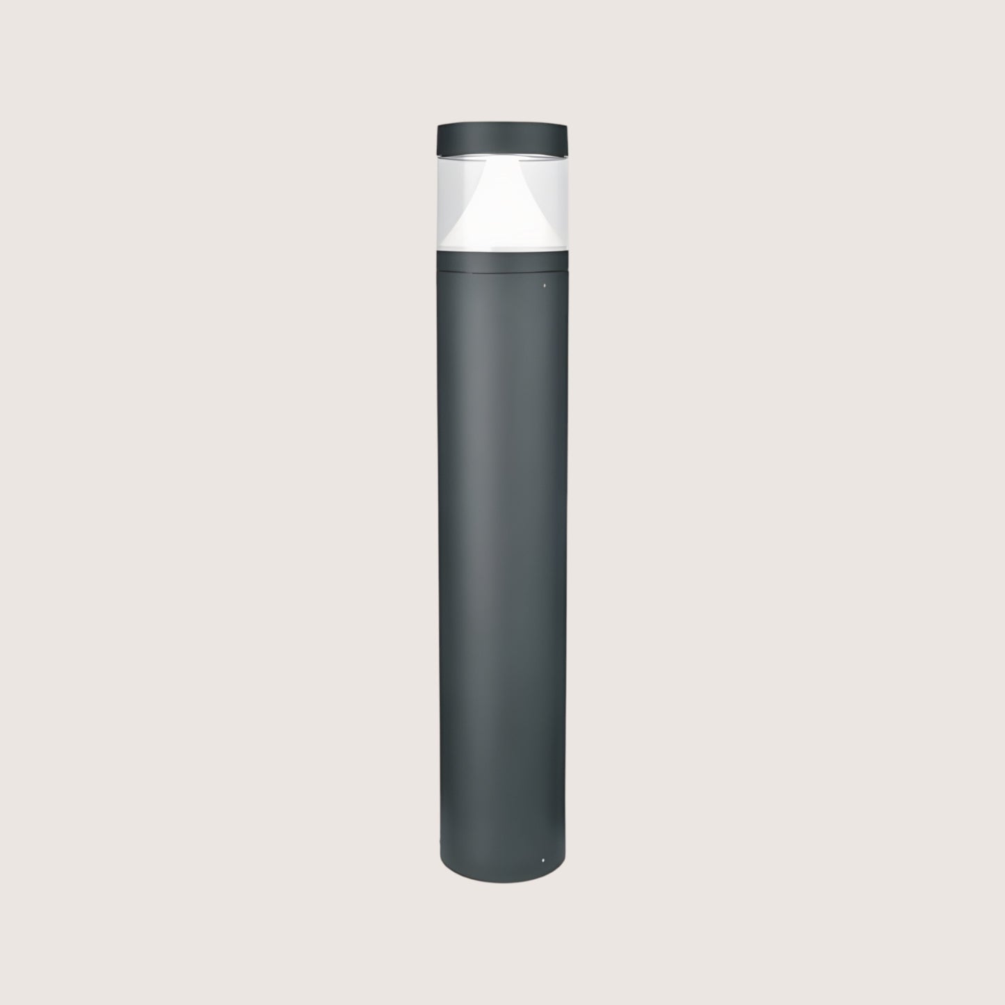 Traditional IP65 Outdoor Bollard — Flat Top