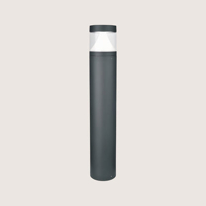Traditional IP65 Outdoor Bollard — Flat Top
