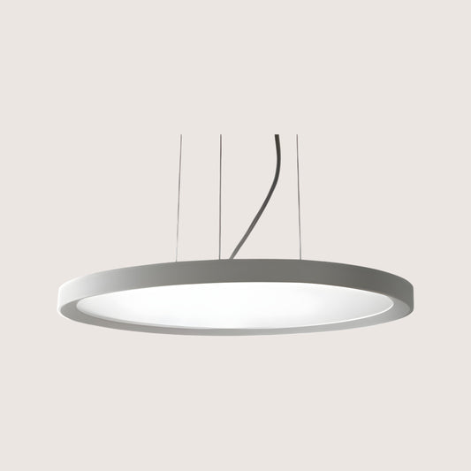 UFO Round LED Pendant Light  — 400mm White