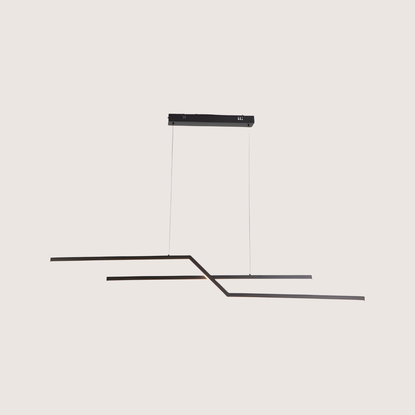 Zigg Geometric Black Pendant Light
