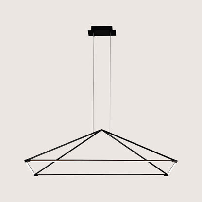 Tubs Geometric LED Pendant — Black