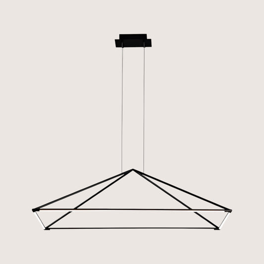 Tubs Geometric LED Pendant — Black