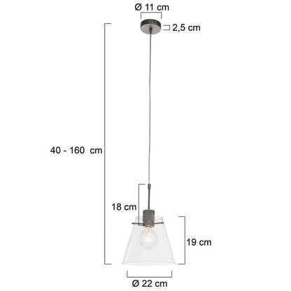 Glass Cloak Pendant Light