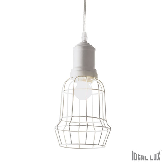 Cage Square Wire Pendant Light