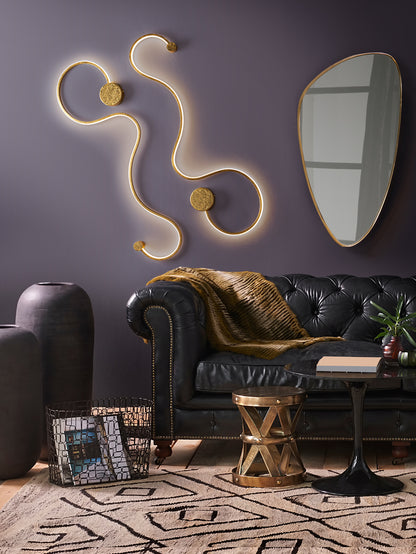 Grafos Large Wall Lamp Gold
