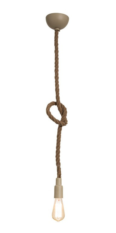 Rope Knot Pendant Light