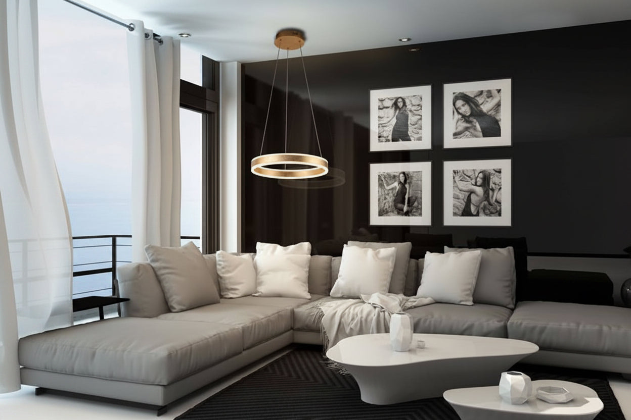 Helia Single Ring LED Pendant Light