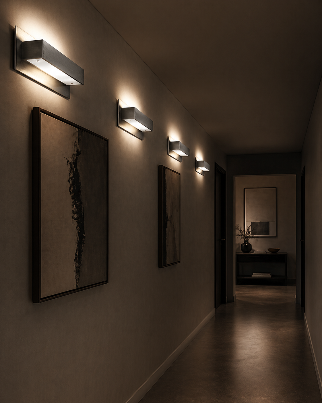 Alu Up/Down Indoor Wall Light