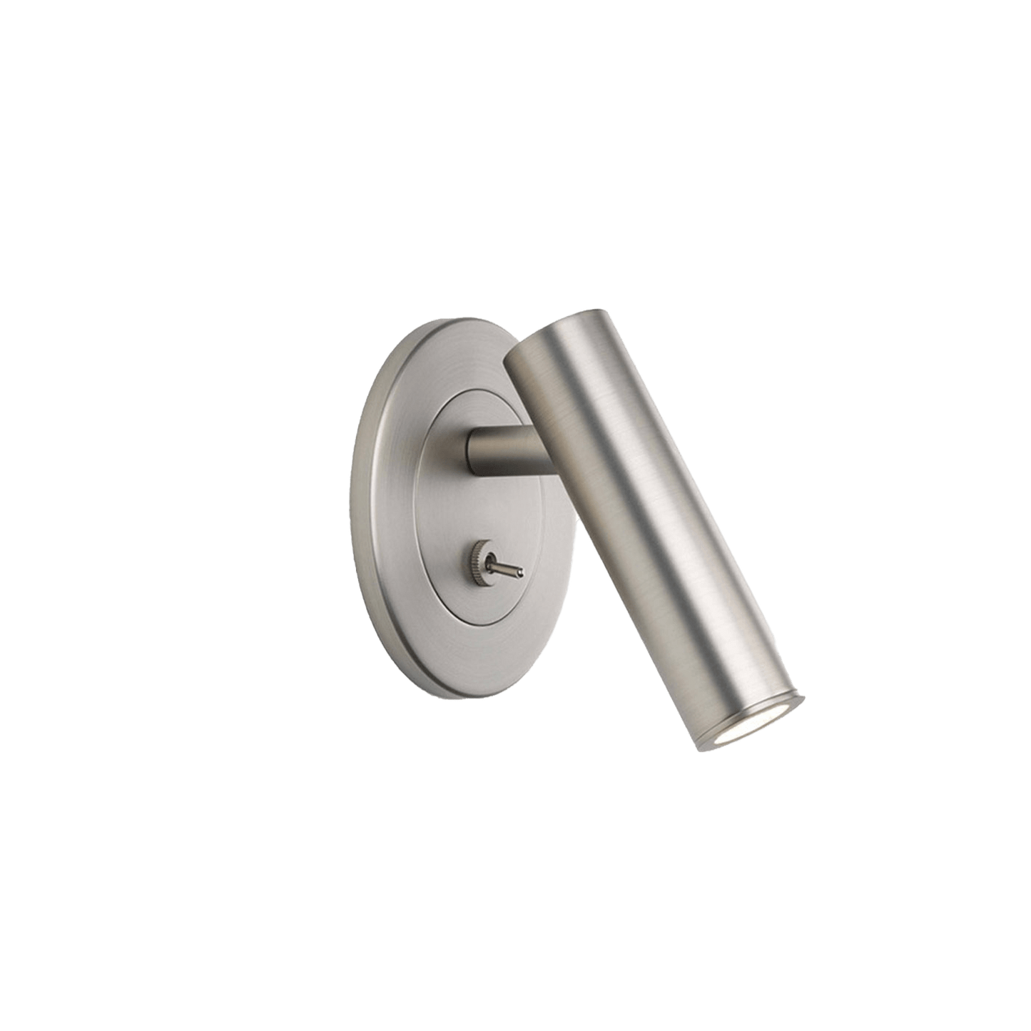 Bedside Reading Light III — Round Recessed Gooseneck