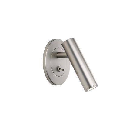Bedside Reading Light III — Round Recessed Gooseneck