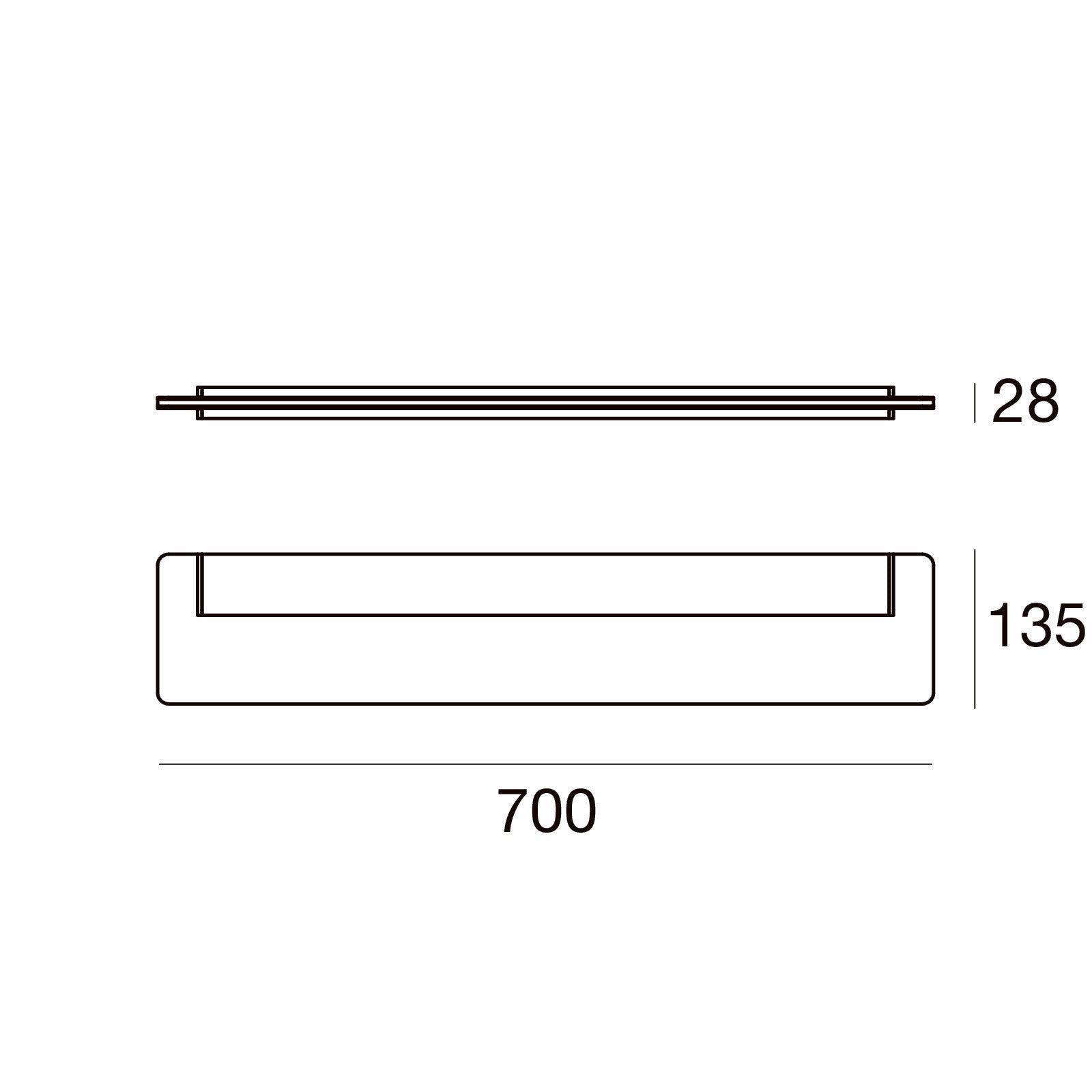 Skinny 7910 Wall Light