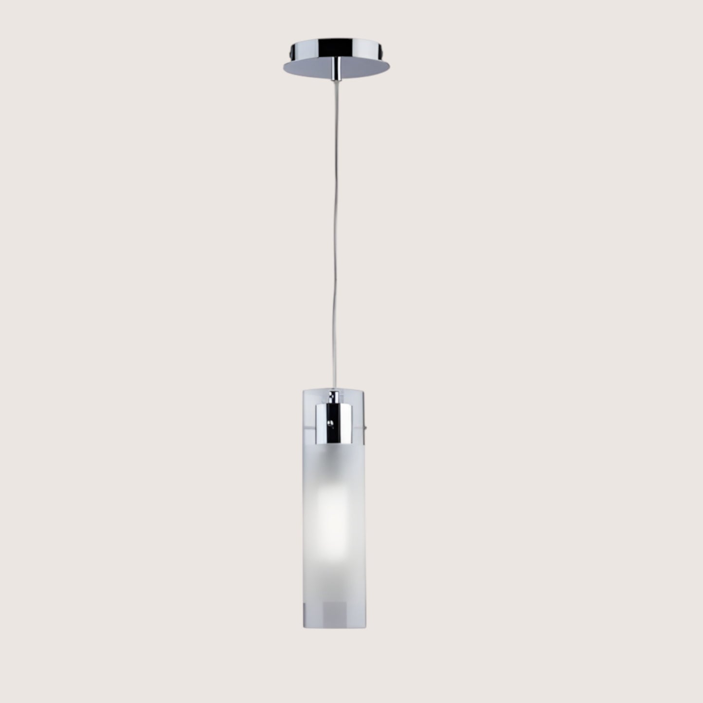 Flam Pendant Light — Chrome