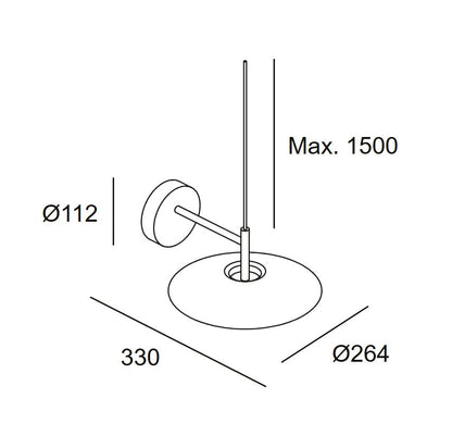 H Wall Light