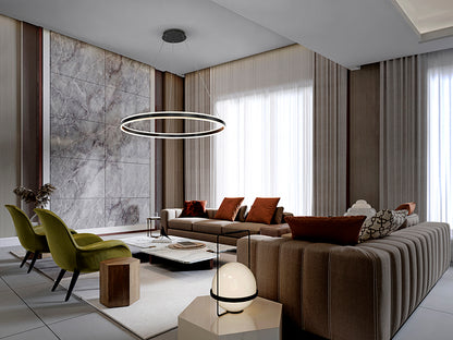 Helia Single Ring LED Pendant Light