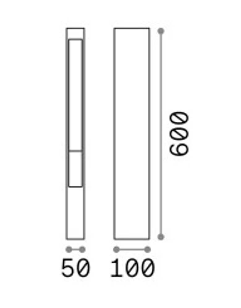 Mercurio Exterior Bollard