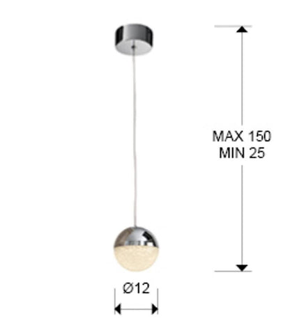 Sphere Single Pendant