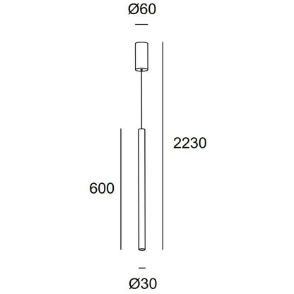 Stylus Minimalist Pendant Light