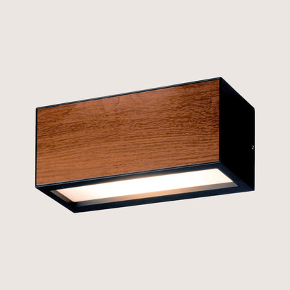Woody IP54 Up and Down Wall Light