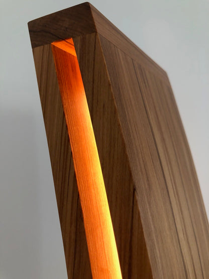 Bespoke Rimu Floor Lamp — Handcrafted in Christchurch