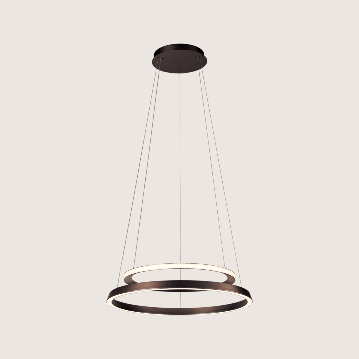 Cerchio Double Ring Pendant Light — 800mm