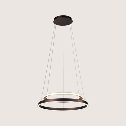 Cerchio Double Ring Pendant Light — 800mm