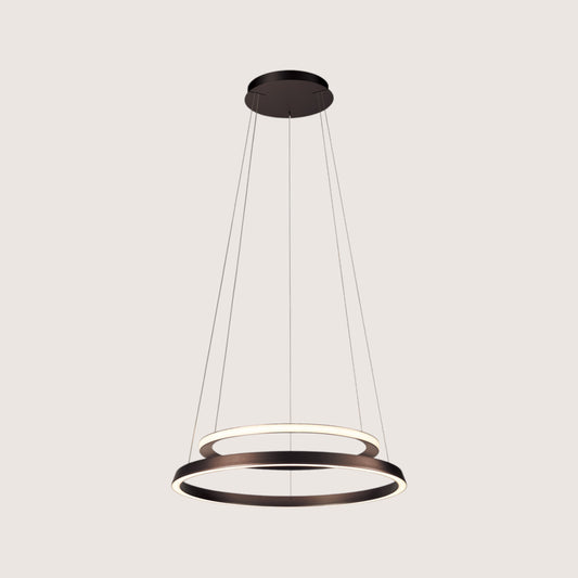 Cerchio Double Ring Pendant Light — 800mm