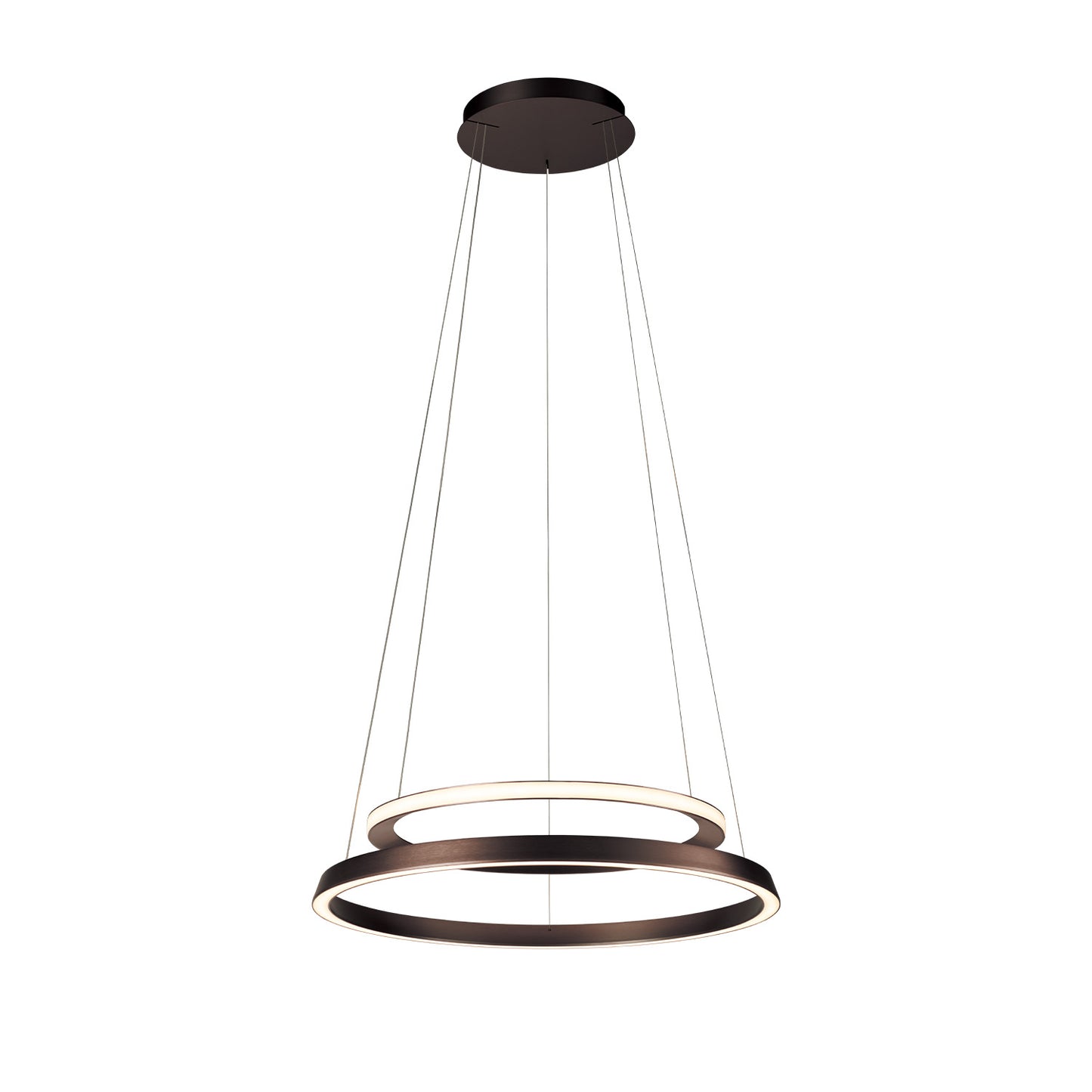 Cerchio Double Ring Pendant Light — 800mm