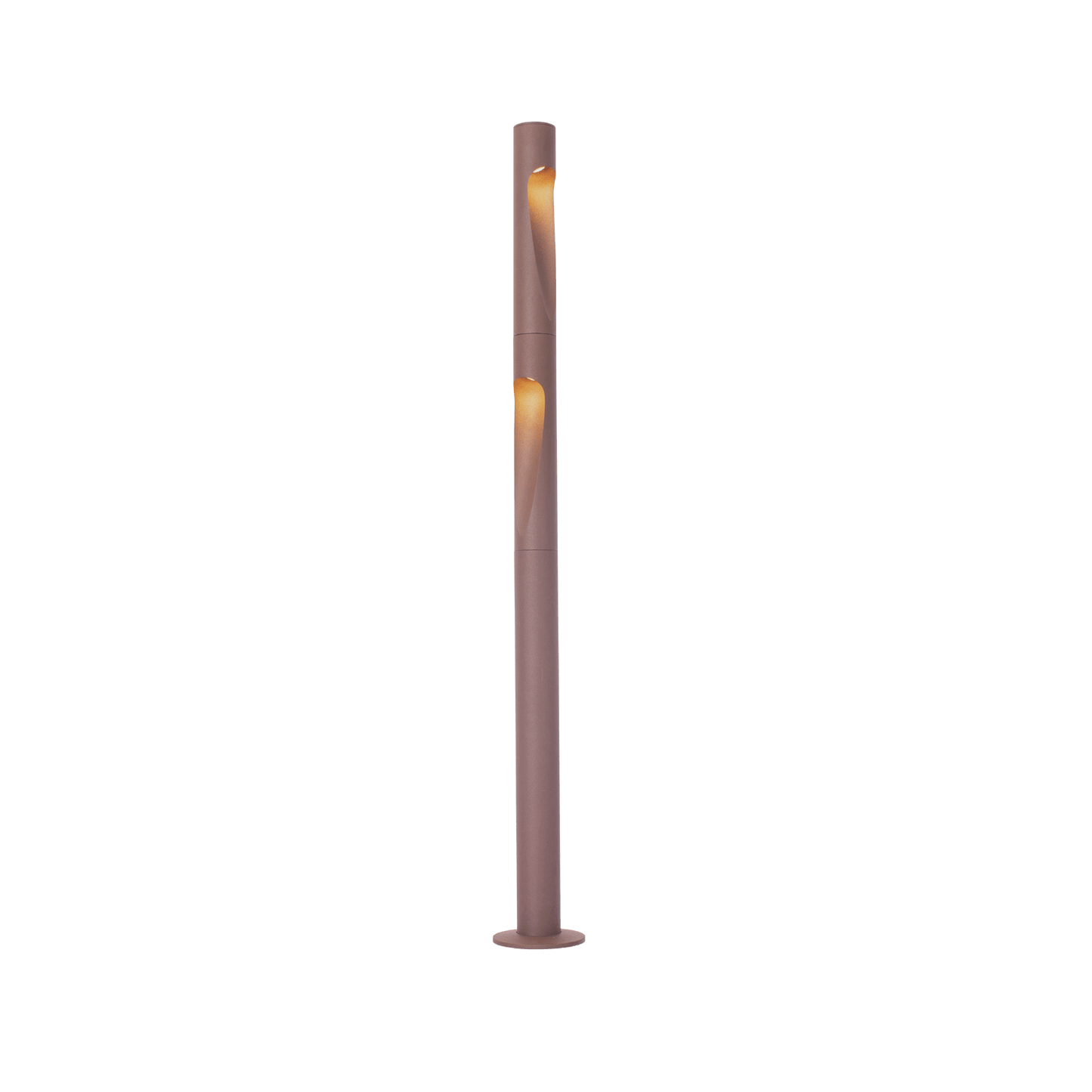 Corten IP65 Outdoor Bollard — Single or Double