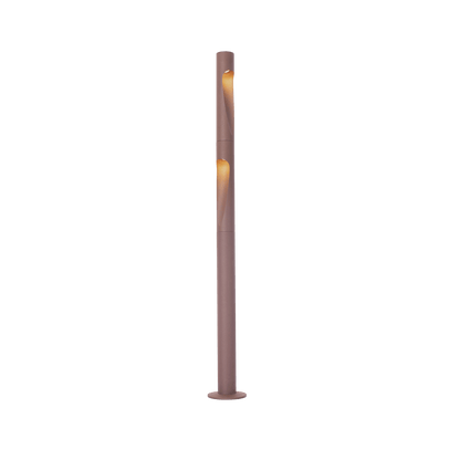 Corten IP65 Outdoor Bollard — Single or Double