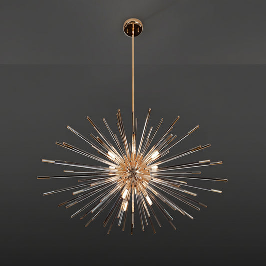 Evasion 9-Light Gold Sputnik Starburst Chandelier 1000mm