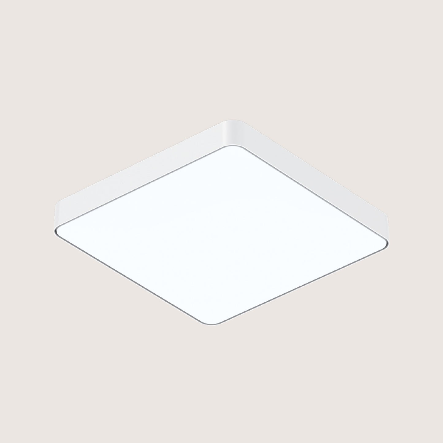 Flush Square Tri-Colour Oyster Light — 250mm, 300mm or 400mm
