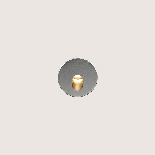 Hidden IP65 Round Recessed Step Light — 316 Stainless Steel