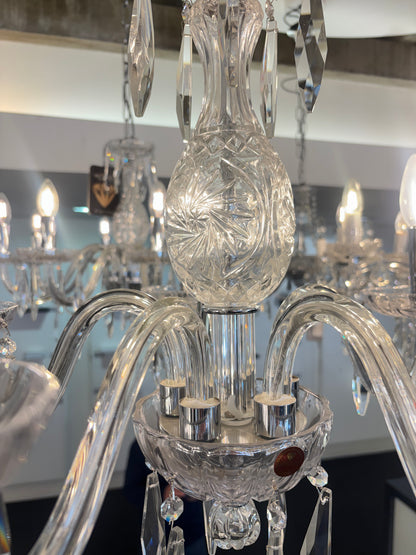 Maryland 5-Arm Crystal Candle Chandelier Clear 570mm