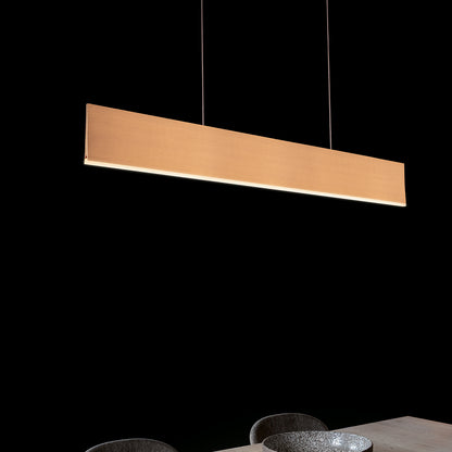 Linea Bronze LED Pendant Light