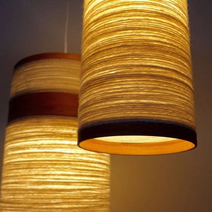 Lux Wood & Wool Pendant