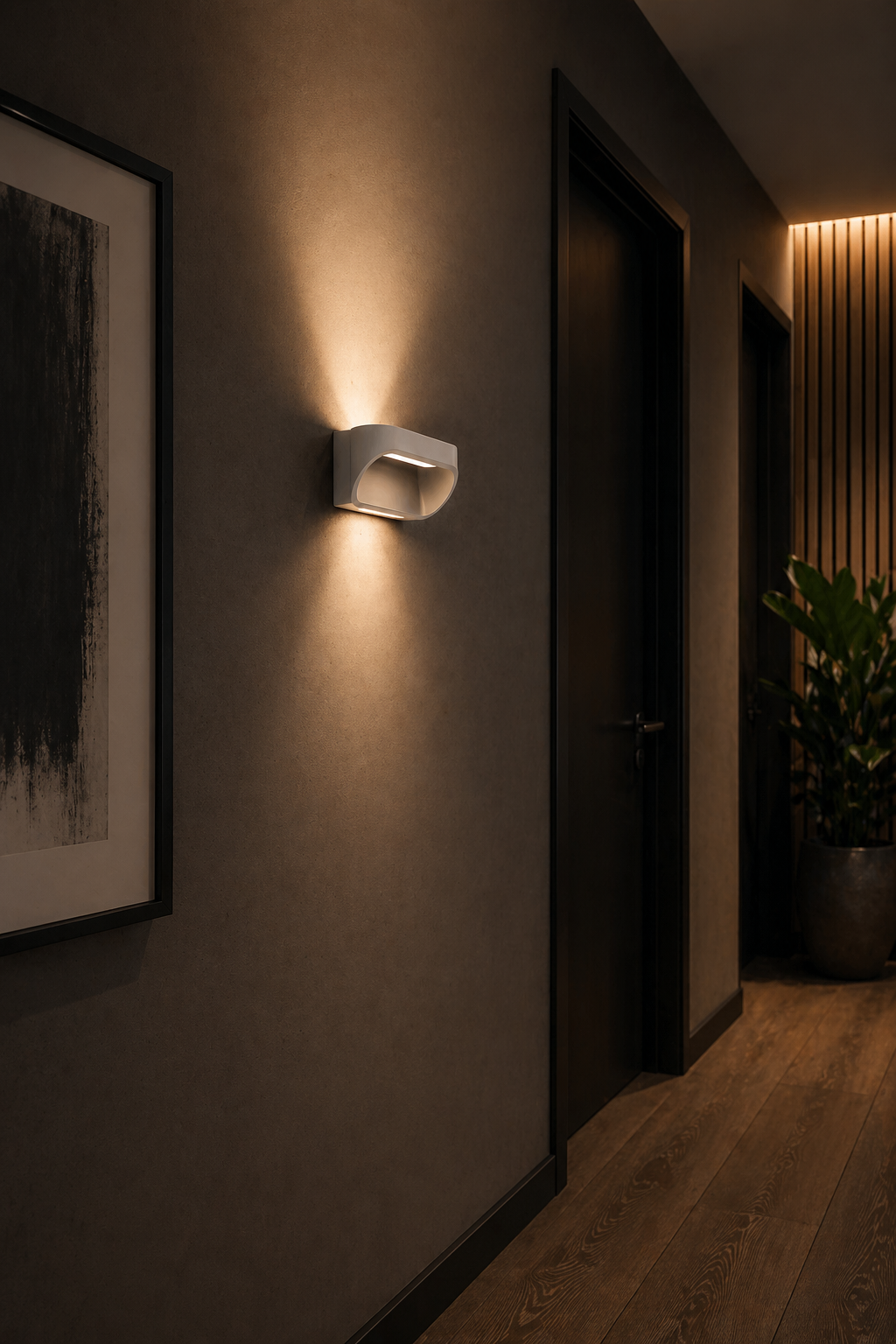 Oval Indoor Wall Light — 180mm
