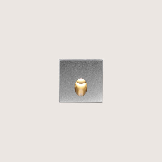 Hidden IP65 Square Recessed Step Light — 316 Stainless Steel