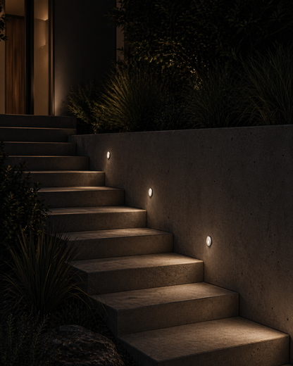 Step Compact Wall Light (Indoor or Outdoor)