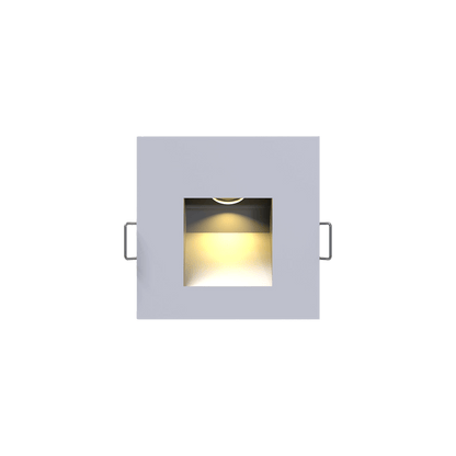 Step One Recessed LED Stair Light — Square