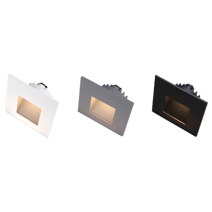 Step One Recessed LED Stair Light — Square