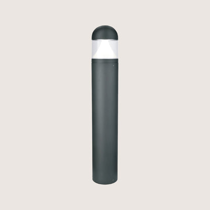 Traditional IP65 Outdoor Bollard — Curved Top