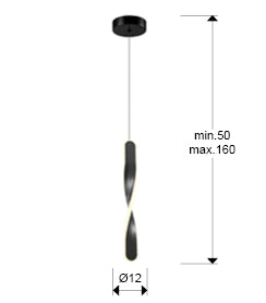 Twist Single Pendant Light